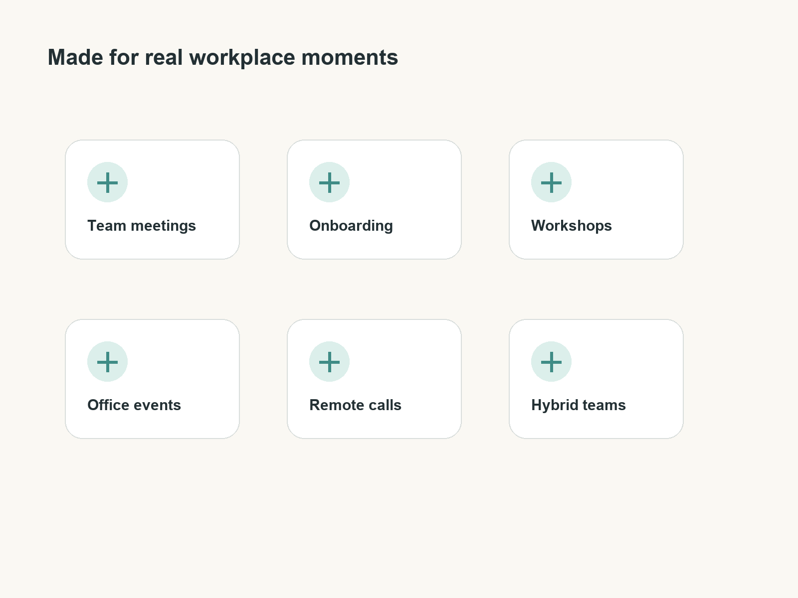 Use cases preview