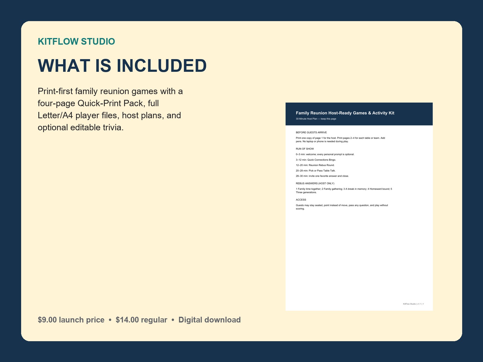 Included files and formats in Family Reunion Host-Ready Games & Activity Kit