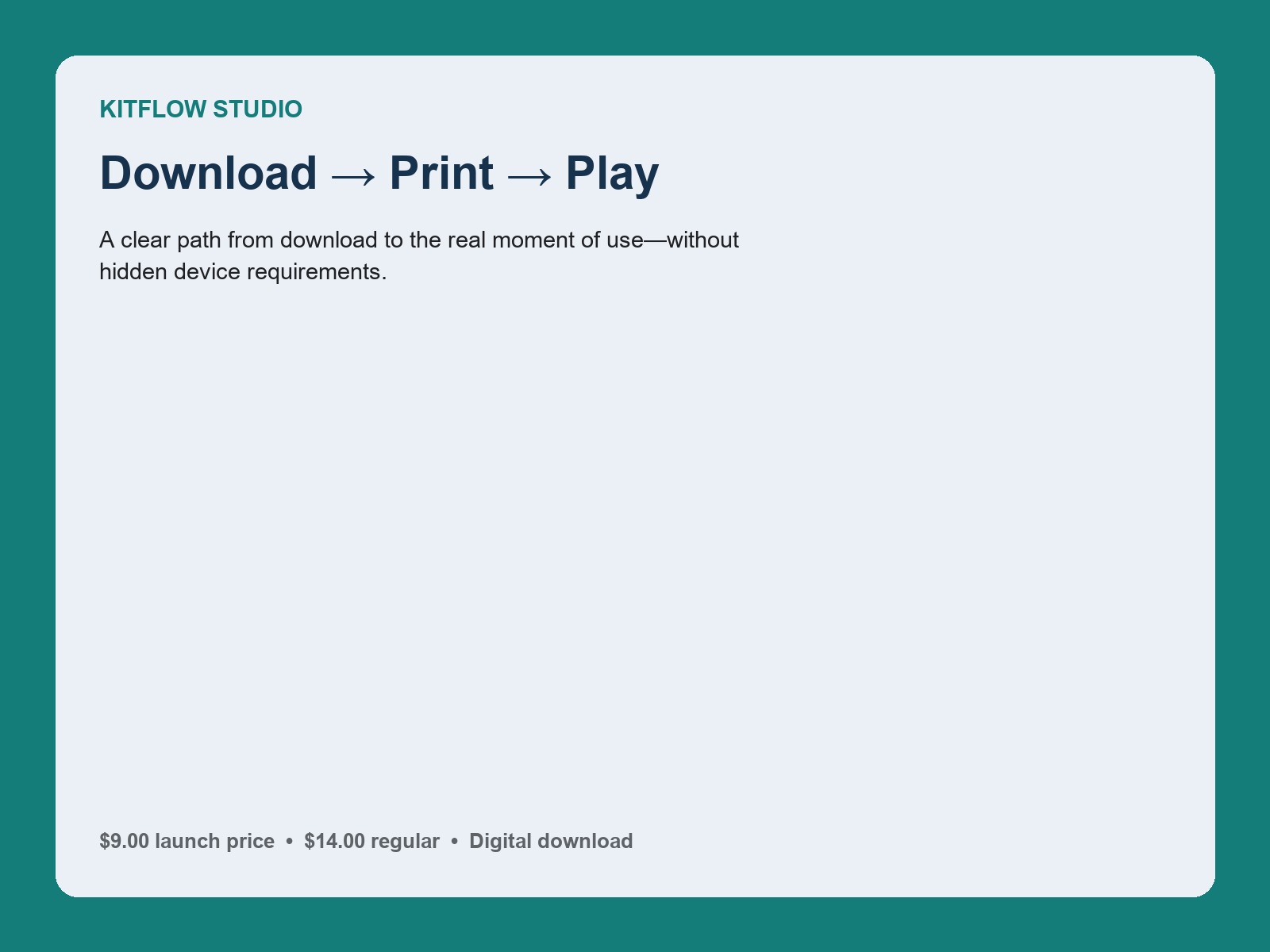 Simple workflow for using Family Reunion Host-Ready Games & Activity Kit