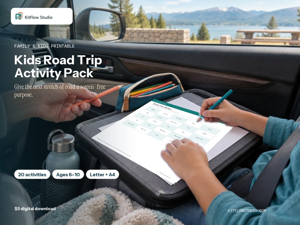 Kids Road Trip Activity Pack preview